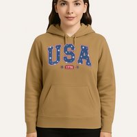 Usa 1776 4th Of July Independence Day Hoodie