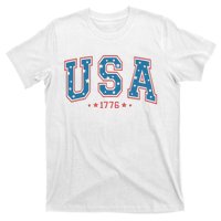 USA 1776 Fourth Of July America Flag T-Shirt