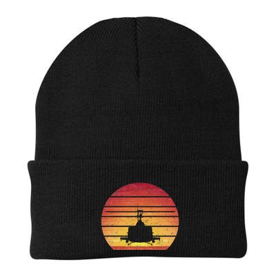Uh 1 Huey Retro Helicopter Vintage Style Vietnam Chopper Beanie
