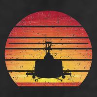 Uh 1 Huey Retro Helicopter Vintage Style Vietnam Chopper Tumbler