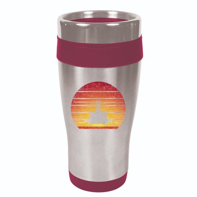 Uh 1 Huey Retro Helicopter Vintage Style Vietnam Chopper 16oz Travel Tumbler