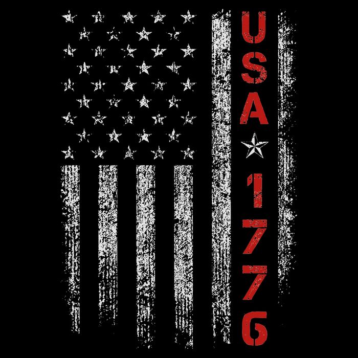 Usa 1776 Patriotic Independence Day Cooling Performance Crew T-Shirt