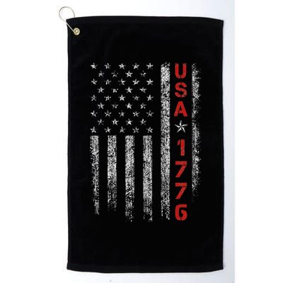 Usa 1776 Patriotic Independence Day Golf Towel