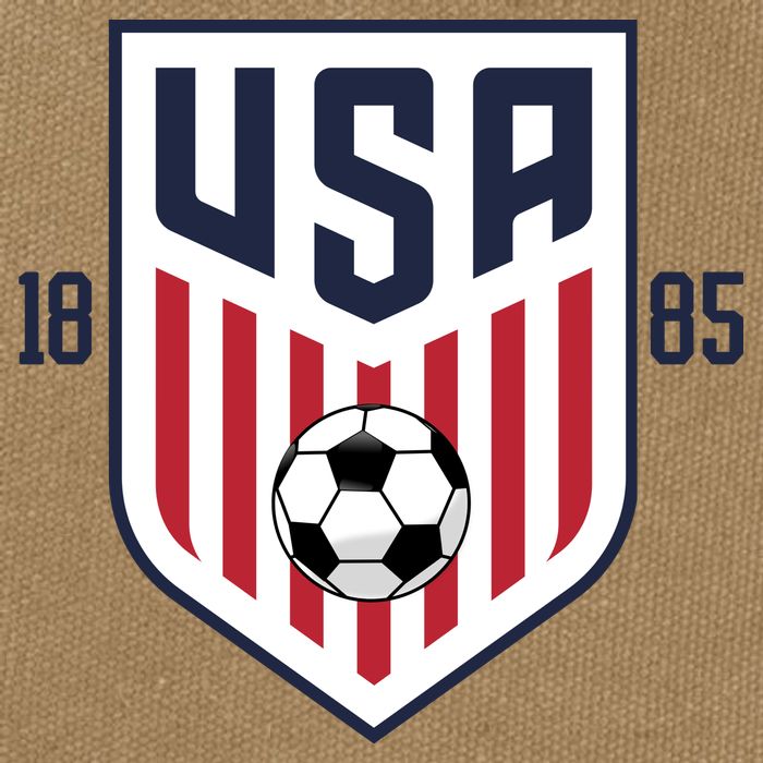 USA 1885 Soccer Tournament Cotton Canvas Backpack