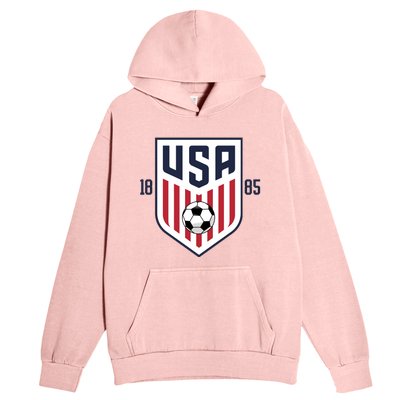 USA 1885 Soccer Tournament Urban Pullover Hoodie