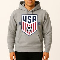 USA 1885 Soccer Tournament Hoodie