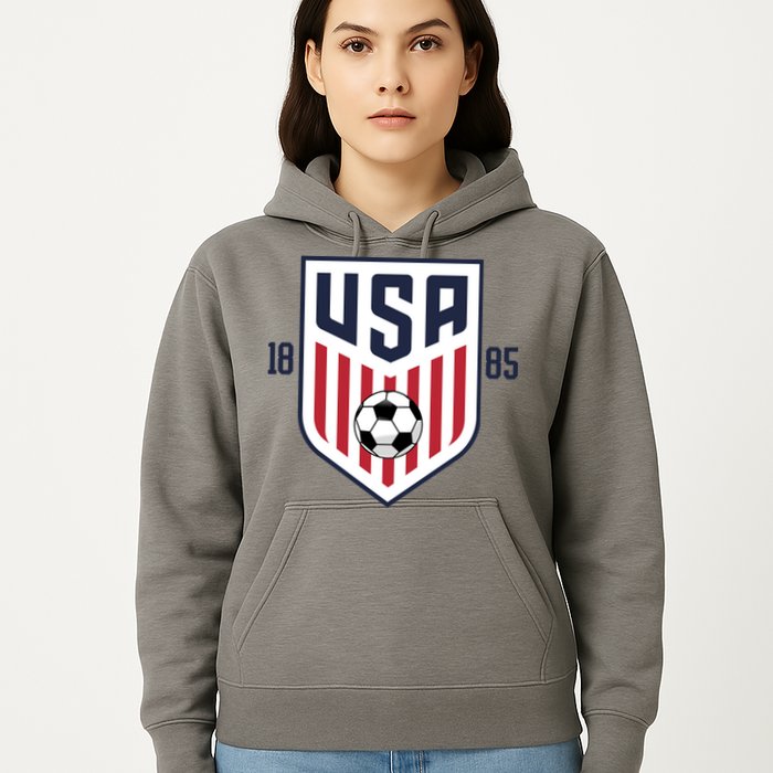 USA 1885 Soccer Tournament Hoodie