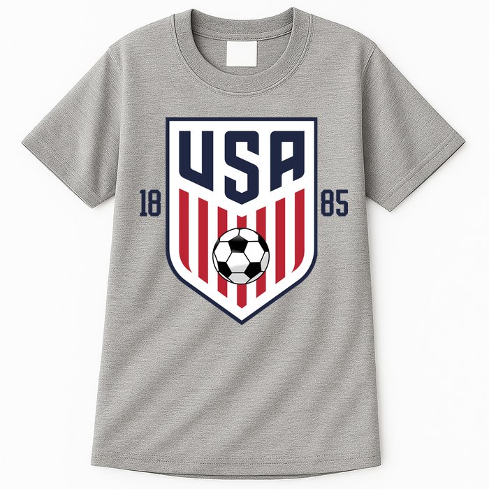 USA 1885 Soccer Tournament Tall T-Shirt