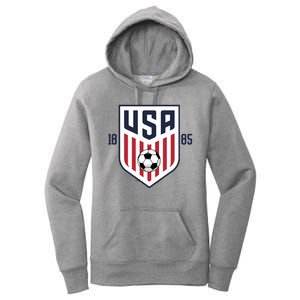 USA 1885 Soccer Tournament Women's Pullover Hoodie