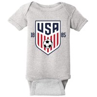 USA 1885 Soccer Tournament Baby Bodysuit