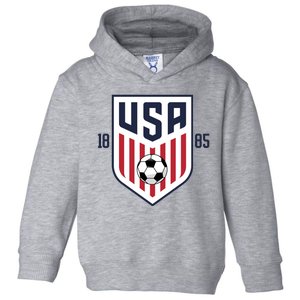 USA 1885 Soccer Tournament Toddler Hoodie