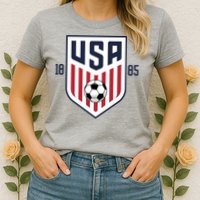 USA 1885 Soccer Tournament Womens T-Shirt
