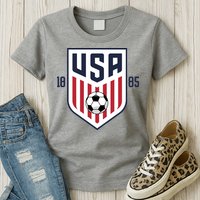 USA 1885 Soccer Tournament Womens T-Shirt