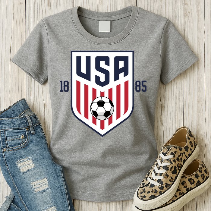 USA 1885 Soccer Tournament Womens T-Shirt