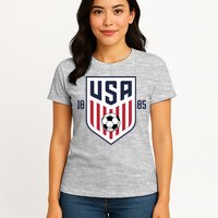 USA 1885 Soccer Tournament Womens T-Shirt
