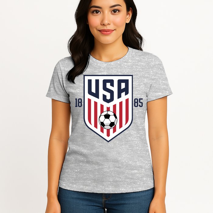 USA 1885 Soccer Tournament Womens T-Shirt