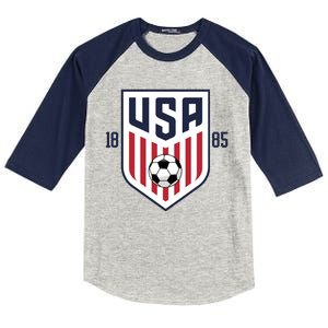 USA 1885 Soccer Tournament Kids Colorblock Raglan Jersey