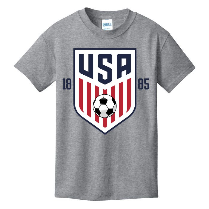 USA 1885 Soccer Tournament Kids T-Shirt