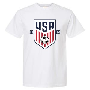 USA 1885 Soccer Tournament Garment-Dyed Heavyweight T-Shirt