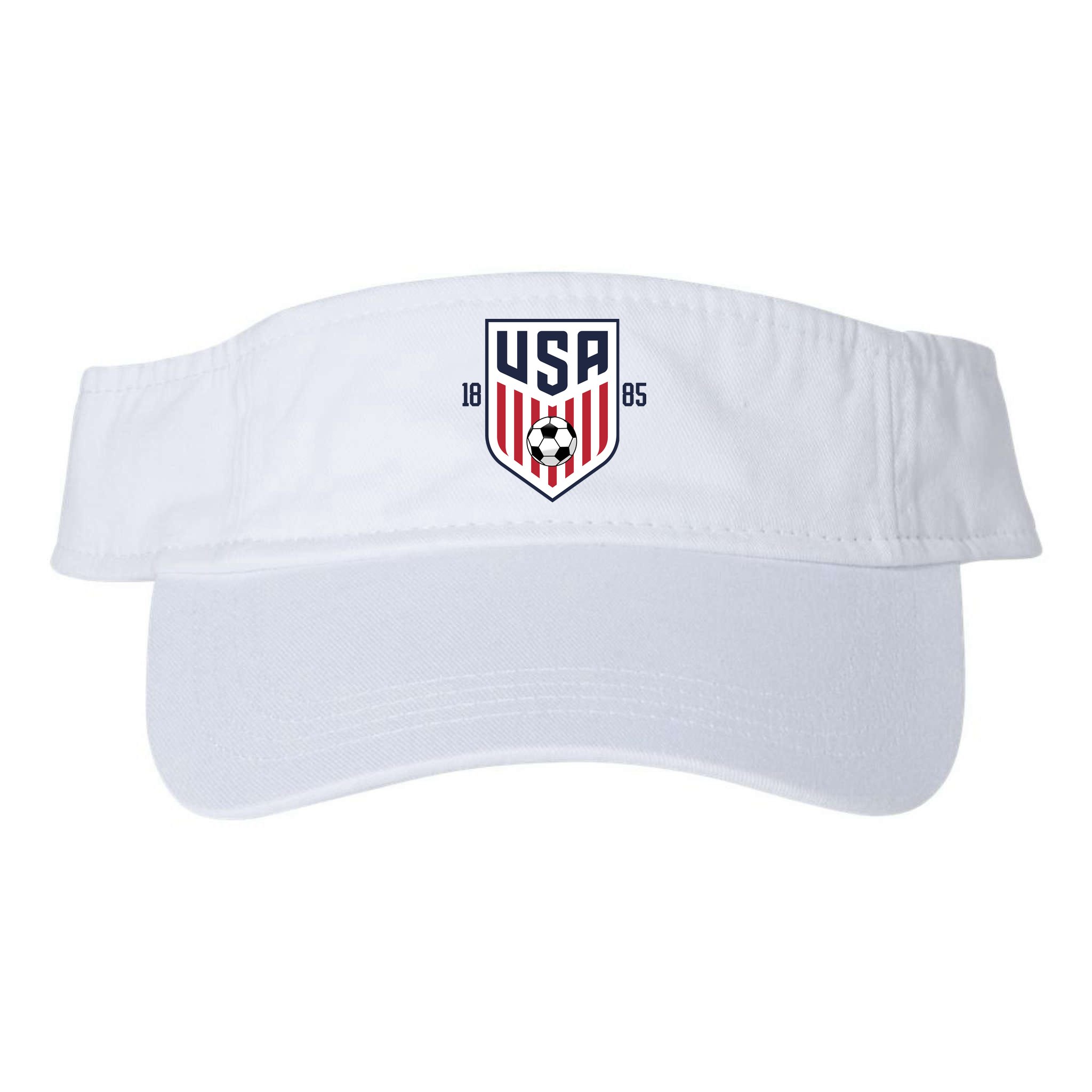 USA 1885 Soccer Tournament Visor