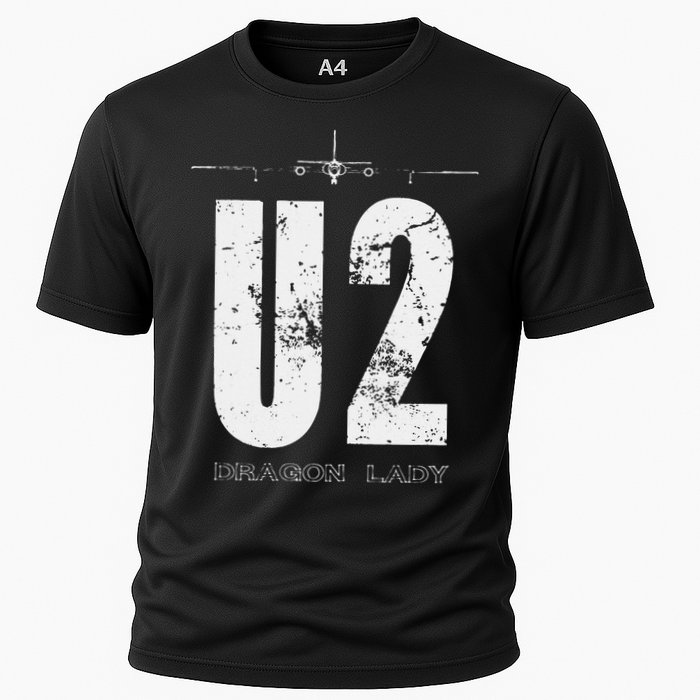 U 2 Dragon Lady Spy Plane Cooling Performance Crew T-Shirt