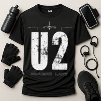 U 2 Dragon Lady Spy Plane Cooling Performance Crew T-Shirt