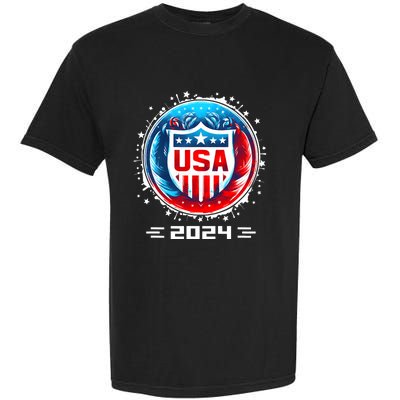 Usa 2024 Go United States Sport Usa Team 2024 Usa Garment-Dyed Heavyweight T-Shirt