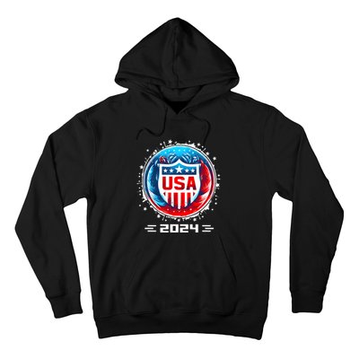 Usa 2024 Go United States Sport Usa Team 2024 Usa Hoodie