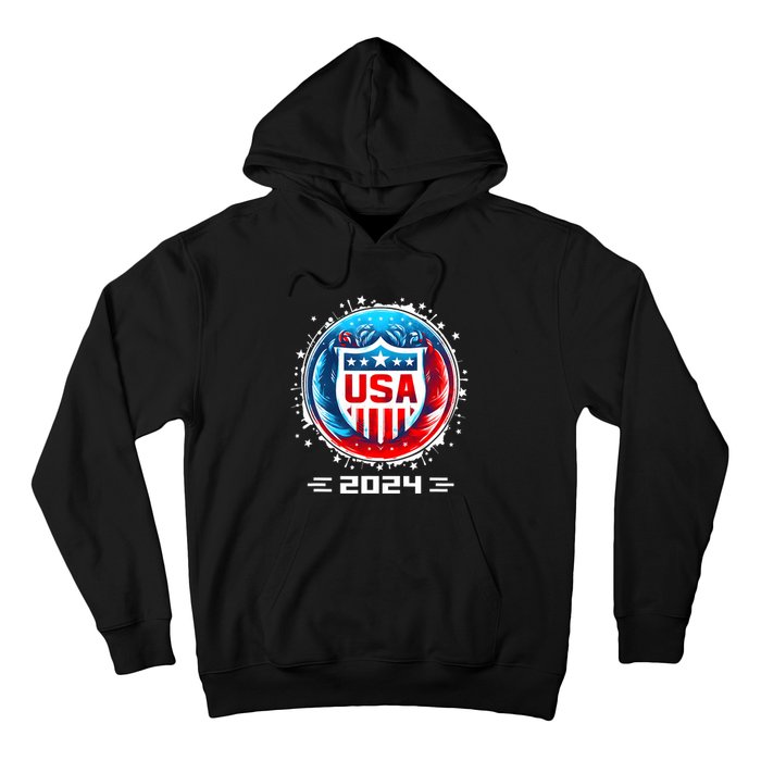 Usa 2024 Go United States Sport Usa Team 2024 Usa Hoodie