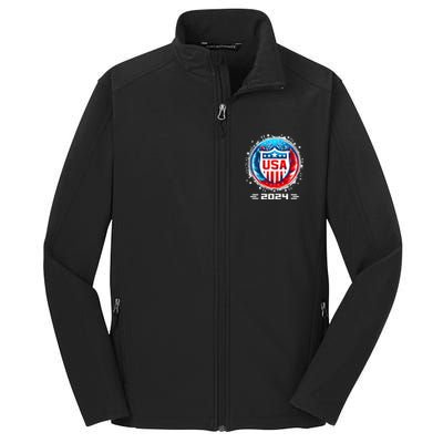 Usa 2024 Go United States Sport Usa Team 2024 Usa Core Soft Shell Jacket