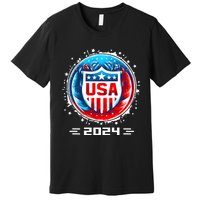 Usa 2024 Go United States Sport Usa Team 2024 Usa Premium T-Shirt