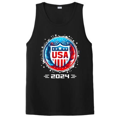 Usa 2024 Go United States Sport Usa Team 2024 Usa PosiCharge Competitor Tank