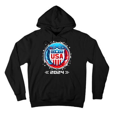 Usa 2024 Go United States Sport Usa Team 2024 Usa Tall Hoodie