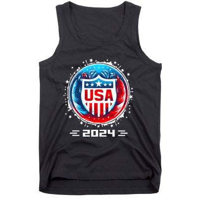 Usa 2024 Go United States Sport Usa Team 2024 Usa Tank Top