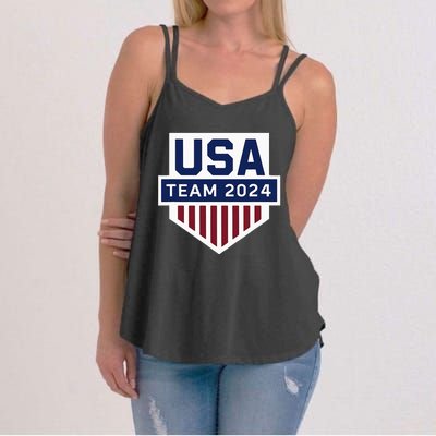 Usa 2024 Go Sport United States Sport Usa 2024 Team 2024 Women's Strappy Tank