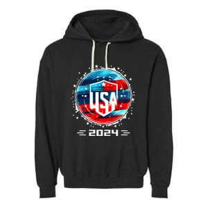 Usa 2024 Go United States Sport Usa Team 2024 Usa Garment-Dyed Fleece Hoodie