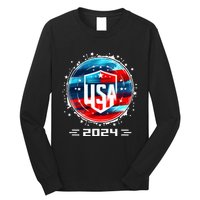 Usa 2024 Go United States Sport Usa Team 2024 Usa Long Sleeve Shirt