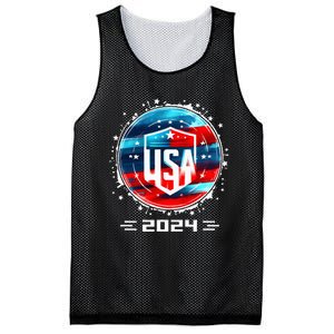 Usa 2024 Go United States Sport Usa Team 2024 Usa Mesh Reversible Basketball Jersey Tank