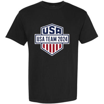 Usa 2024 Go Sport United States Sport Usa 2024 Team 2024 Garment-Dyed Heavyweight T-Shirt