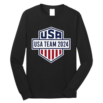 Usa 2024 Go Sport United States Sport Usa 2024 Team 2024 Long Sleeve Shirt