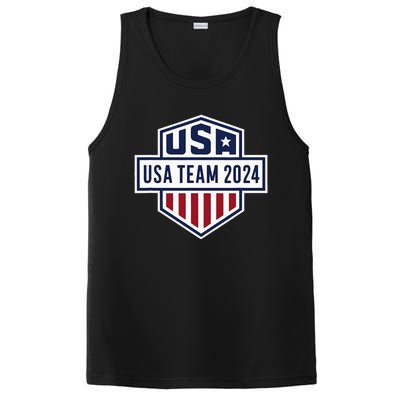 Usa 2024 Go Sport United States Sport Usa 2024 Team 2024 PosiCharge Competitor Tank