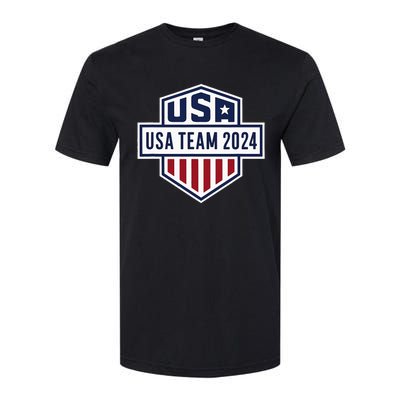 Usa 2024 Go Sport United States Sport Usa 2024 Team 2024 Softstyle CVC T-Shirt