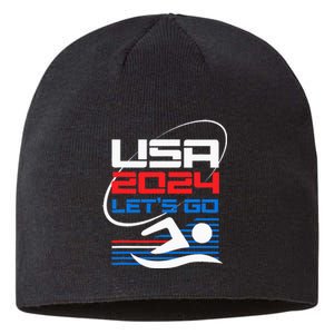 Usa 2024 Games United States Usa American 2024 Sustainable Beanie