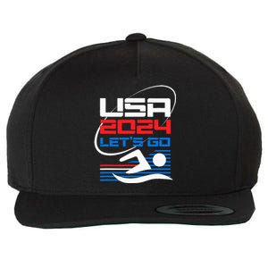 Usa 2024 Games United States Usa American 2024 Wool Snapback Cap