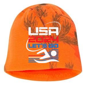 Usa 2024 Games United States Usa American 2024 Kati - Camo Knit Beanie