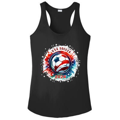 Usa 2024 Games Soccer Usa Sport 2024 Usa Ladies PosiCharge Competitor Racerback Tank