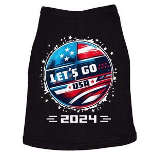 Usa 2024 Go United States Sport Usa Team 2024 Usa Gift Doggie Tank