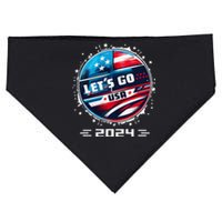 Usa 2024 Go United States Sport Usa Team 2024 Usa Gift USA-Made Doggie Bandana