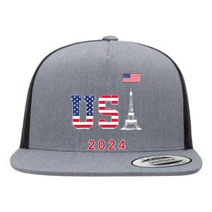 Usa 2024 Go United States Sport Usa Supporter Team 2024 Flat Bill Trucker Hat