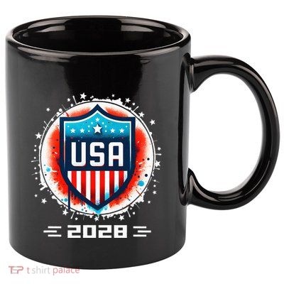 Usa 2028 Go United States Sport Usa Team 2028 Usa 11oz C Handle Ceramic Mug